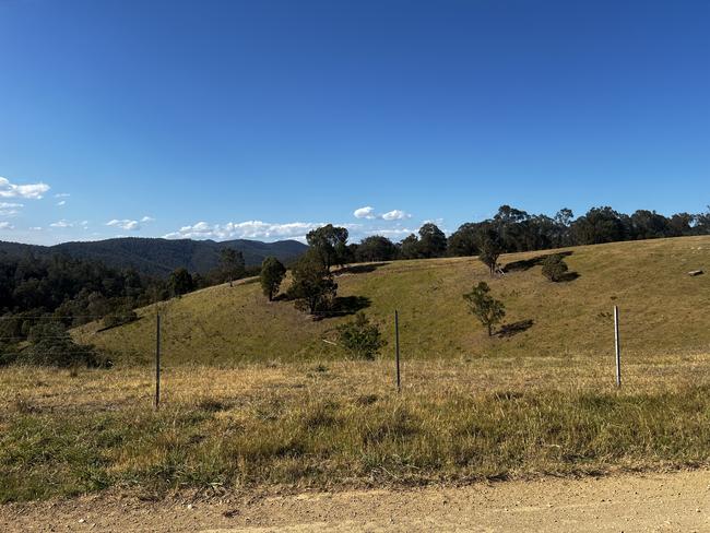 Kelleher Rd in Glenmaggie has many steep hills and bumpy roads. Picture: Jack Colantuono