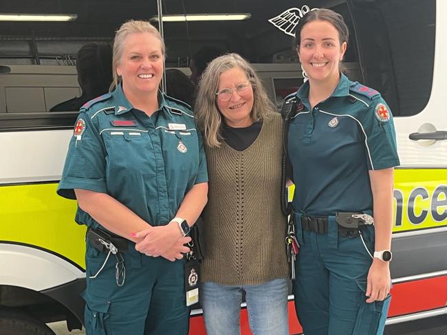 Stanthorpe resident reunites with paramedics who saved her life