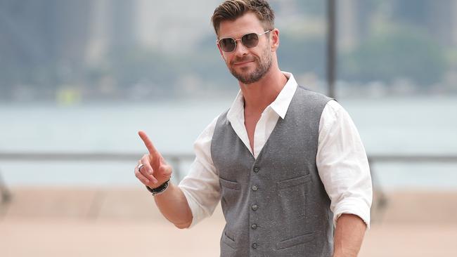 Hemsworth is believed to be agitating to make all his movies on Australian soil. Picture: Richard Dobson