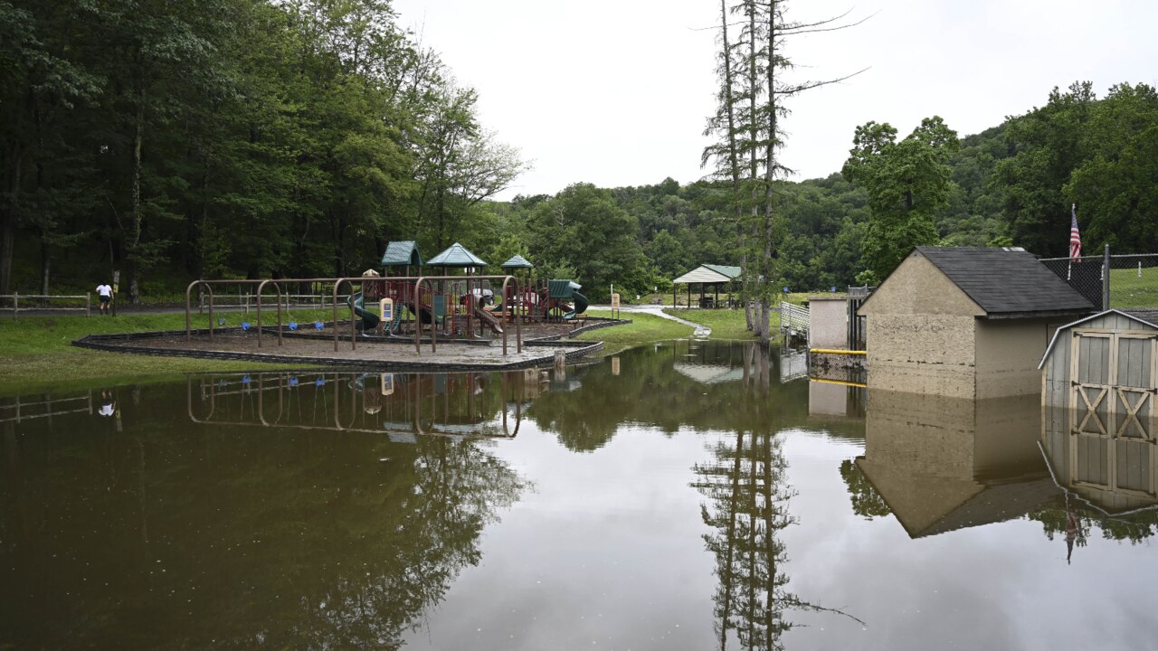 Flash Flooding Wreaks Havoc Across Upstate New York | Sky News Australia