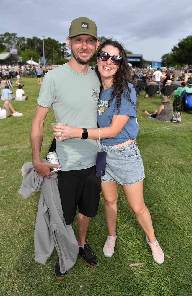 Brionne and Ellie Worlley at Sounds of Rock 2024 in Hervey Bay. Picture: Patrick Woods.