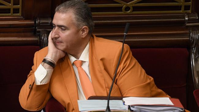 Victorian MP Lee Tarlamis in the upper house. Picture: Andrew Henshaw