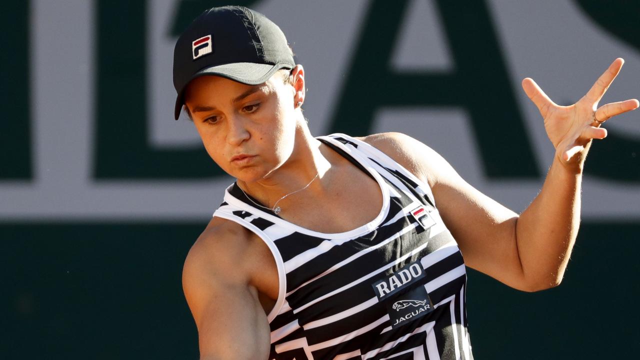 Ashleigh Barty is making a statement at Roland Garros.
