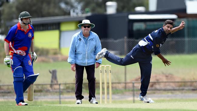 Kaushal Lokuarachchi in action for Sunshine. Picture: Steve Tanner