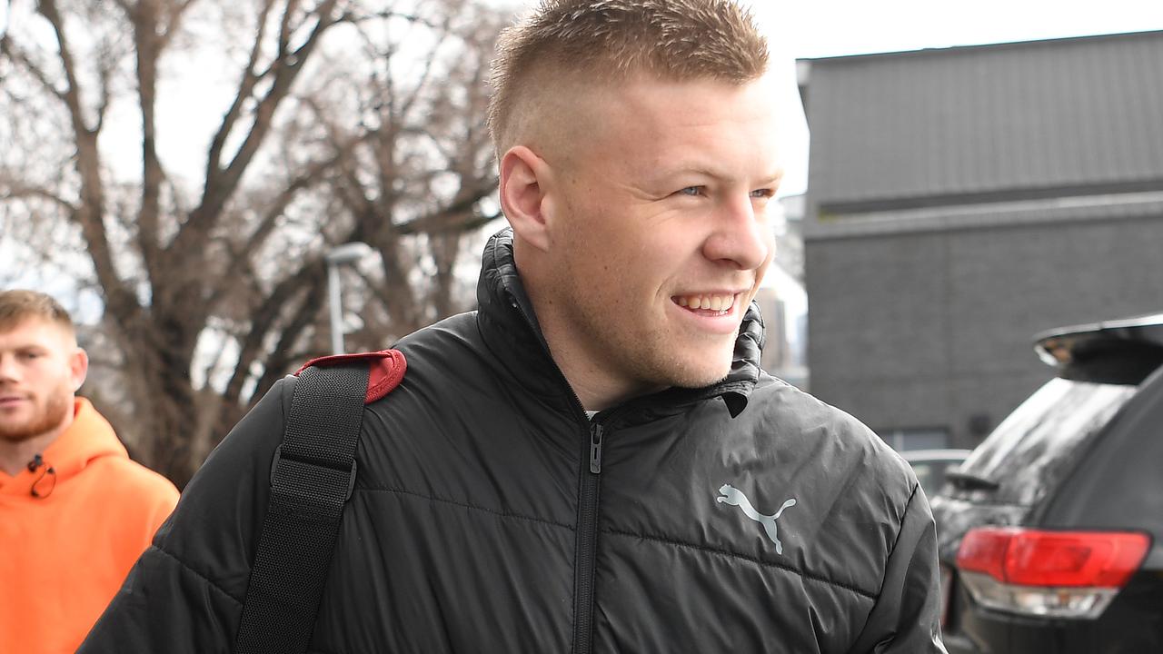 Injured Magpie Jordan de Goey has flown to Europe.