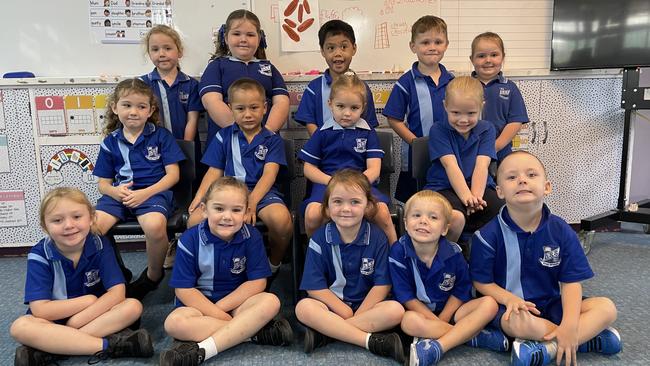 Dalby State School, Prep B 2022. Back row (L-R) Georgia, Hayley, Rafael, Dallas, Annaliese. Middle (L-R) Sophia, Edward, Annalise, Marley. Front row (L-R) Everly, Kira, Esme, Archer, Chester. Picture: Emily Devon.