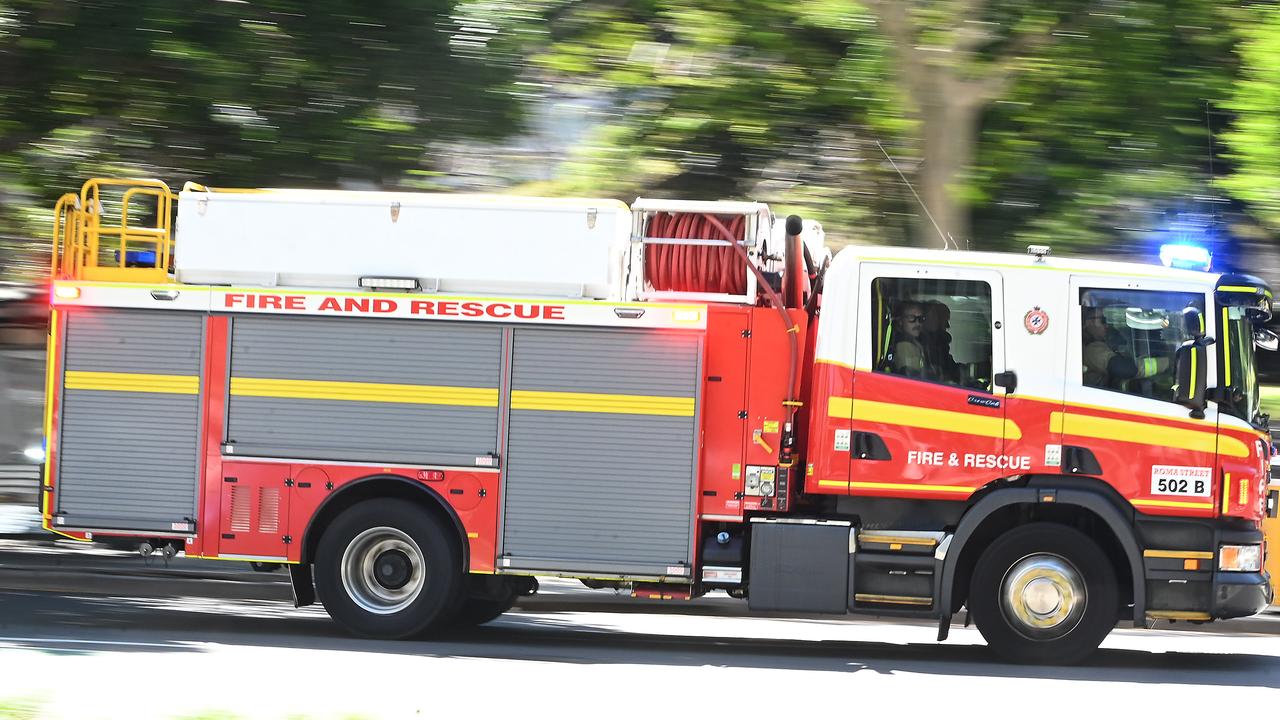 Crime scene declared after trucks destroyed in depot blaze