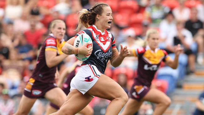 The NRLW has been a huge success on Fox Sports this season. Picture: Ashley Feder/Getty Images