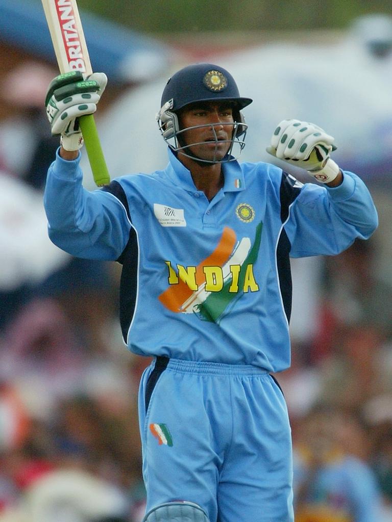 Kaif in action for India. Photo by Mike Hewitt/Getty Images