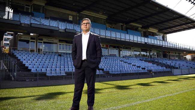 Cronulla Sharks CEO Dino Mezzatesta is disappointed the state government has continually overlooked for funding for a stadium upgrade Picture: Richard Dobson