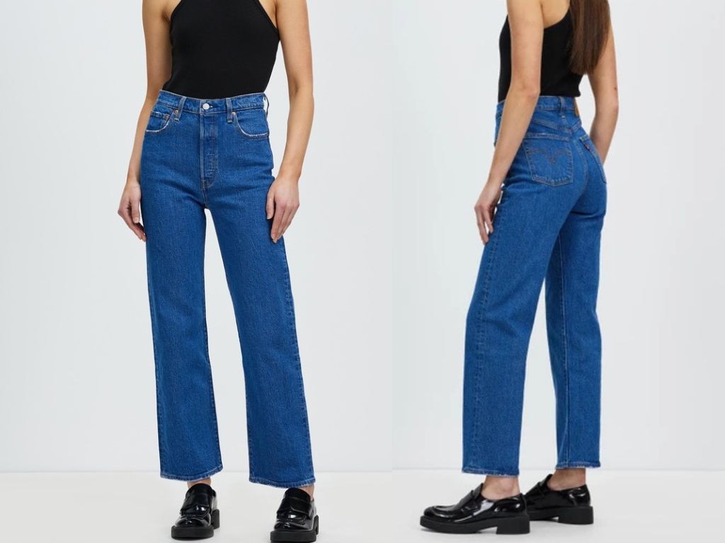 Levi’s Ribcage Straight Ankle Jeans