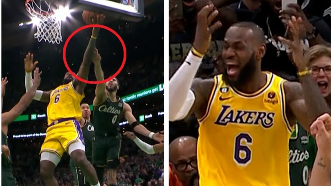 Jayson Tatum gives hilarious non-answer when asked about missed foul call  on LeBron James