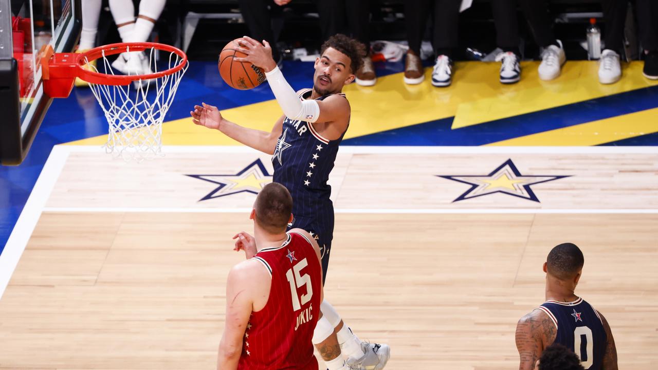 At least there are both teams in this pic. Photo by Justin Casterline/Getty Images