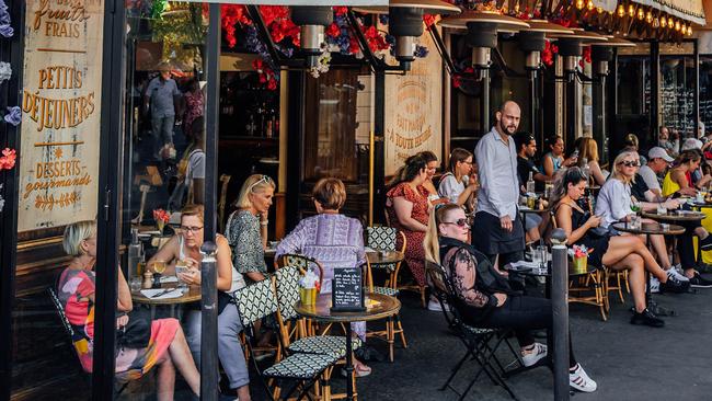 Think you should sit at a table at a cafe in France? Think again