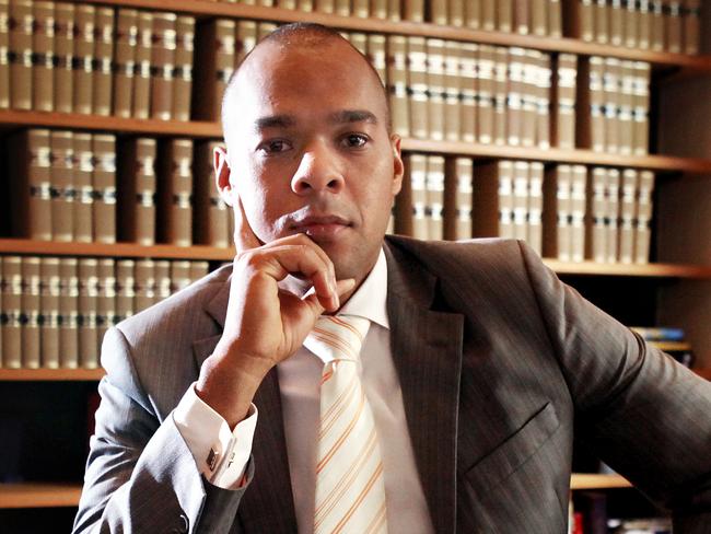 Joshua Creamer is Queensland's first indigenous barrister. Pics Tim Marsden  Story Trent Dalton.  7/7/11