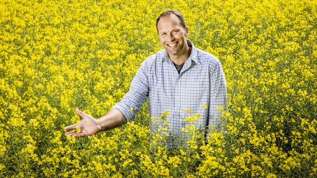 Victorian Farmers Federation President David Jochinke said regional Victoria and farming can be the backbone of the state’s recovery. Picture: Nicole Cleary