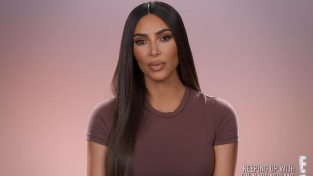 Kim Kardashian talked about her and Kanye’s struggles. Picture: Foxtel