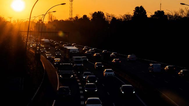 Australia is set to see the most car-heavy decade in history. Picture: AFP