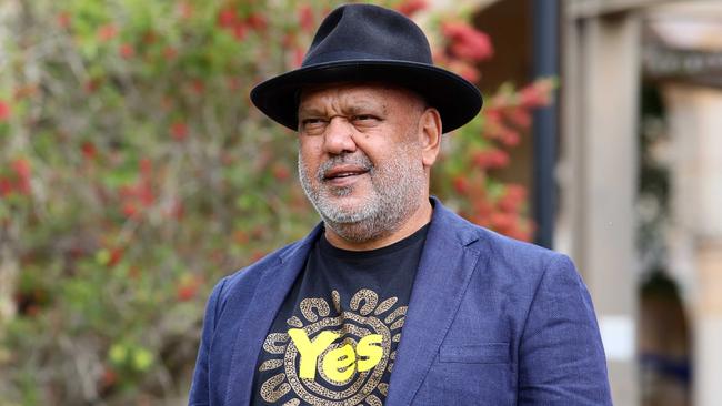 Noel Pearson during the Yes launch at the University of Queensland in Brisbane.