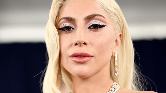 SANTA MONICA, CALIFORNIA - FEBRUARY 27: Lady Gaga attends the 28th Screen Actors Guild Awards at Barker Hangar on February 27, 2022 in Santa Monica, California. 1184550 (Photo by Emma McIntyre/Getty Images for WarnerMedia)