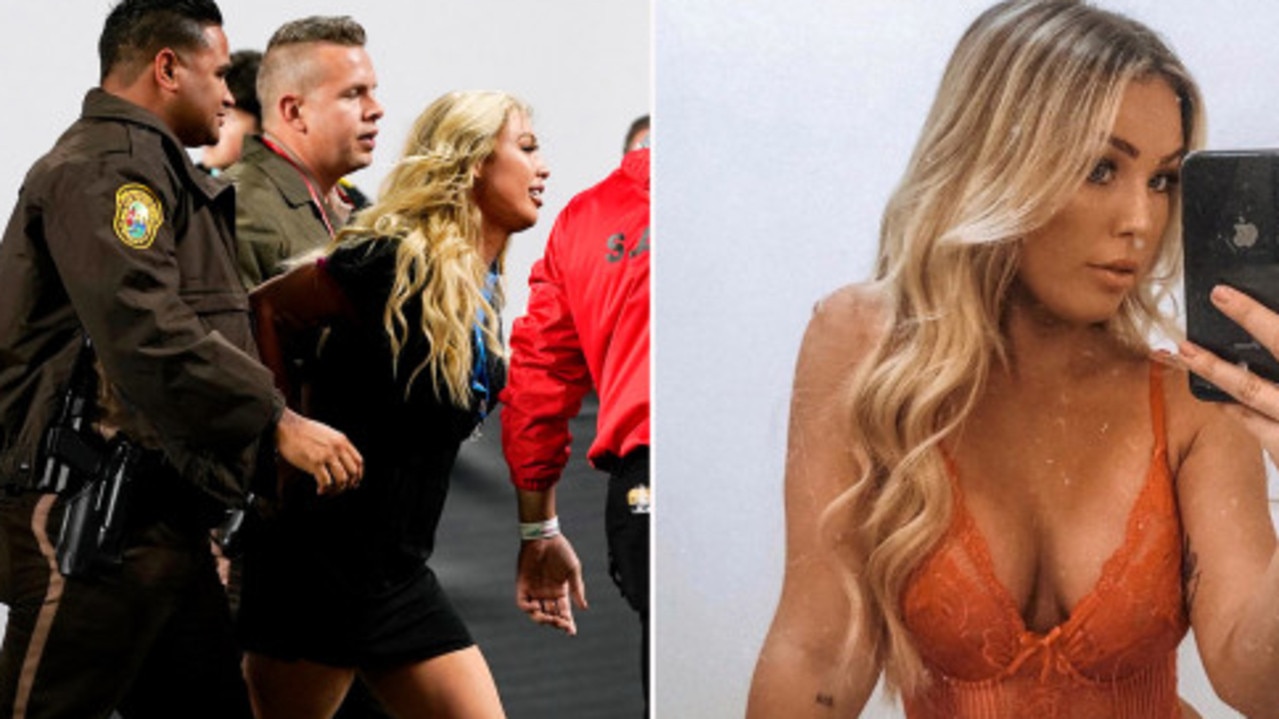 Super Bowl 2020 Instagram Model Kelly Kay Brags Arrested For Streaking 