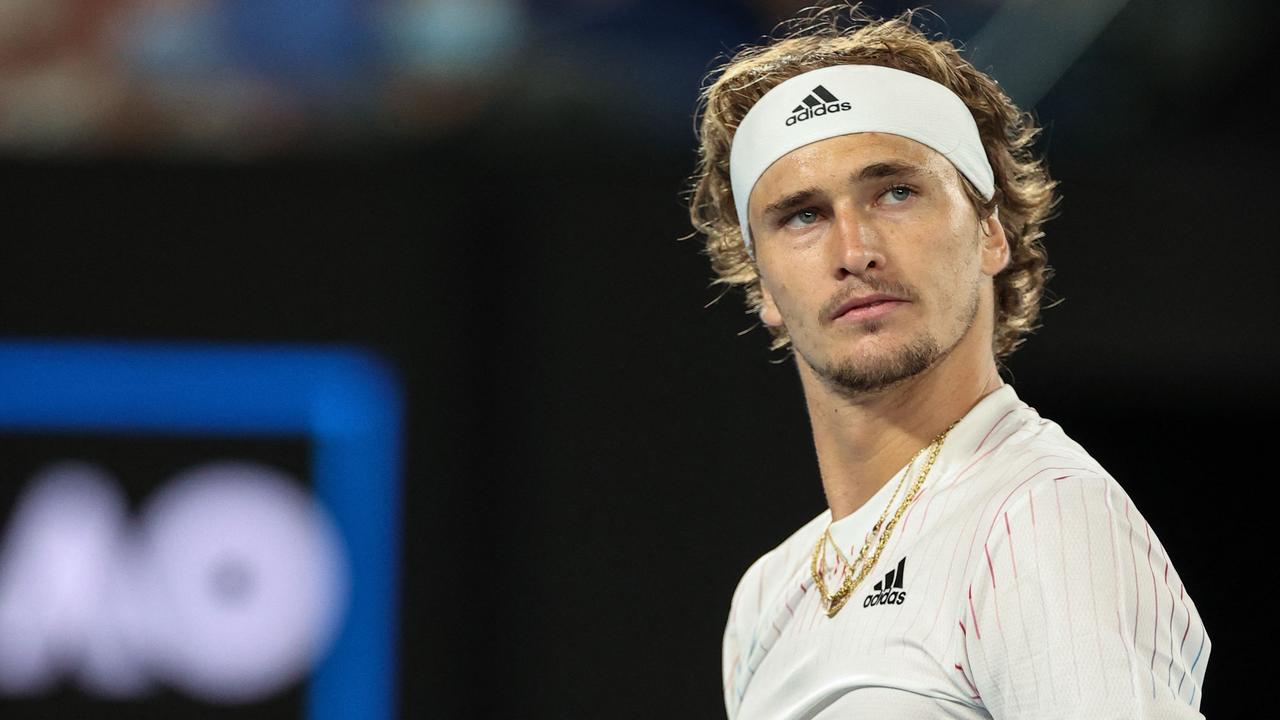 Germany's Alexander Zverev fears Covid positive players are featuring at the Australian Open.