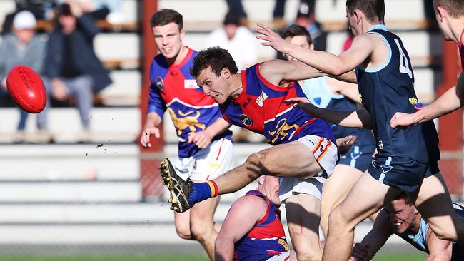 Lifting the limit on crowd numbers at sporting events will be a huge boost for many of the state’s sporting leagues, such as the SFL. Picture: NIKKI DAVIS-JONES