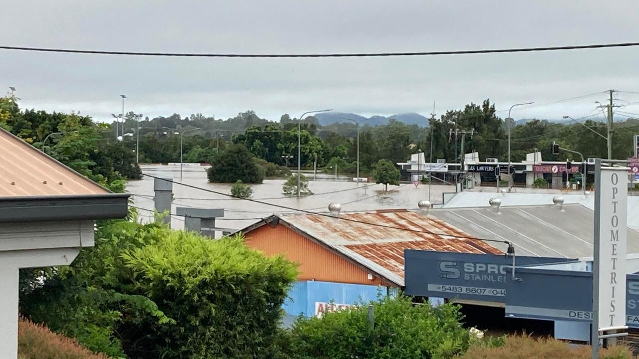 Gympie flood, Mary St, February 26. 2022