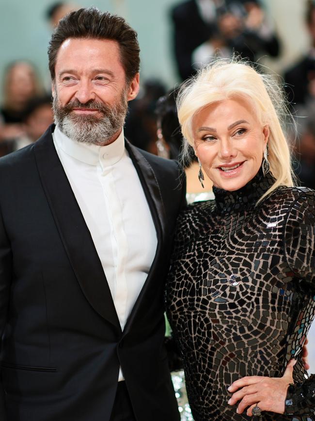 Hugh Jackman and Deborra-Lee Furness attend The 2023 Met Gala. Picture: Getty