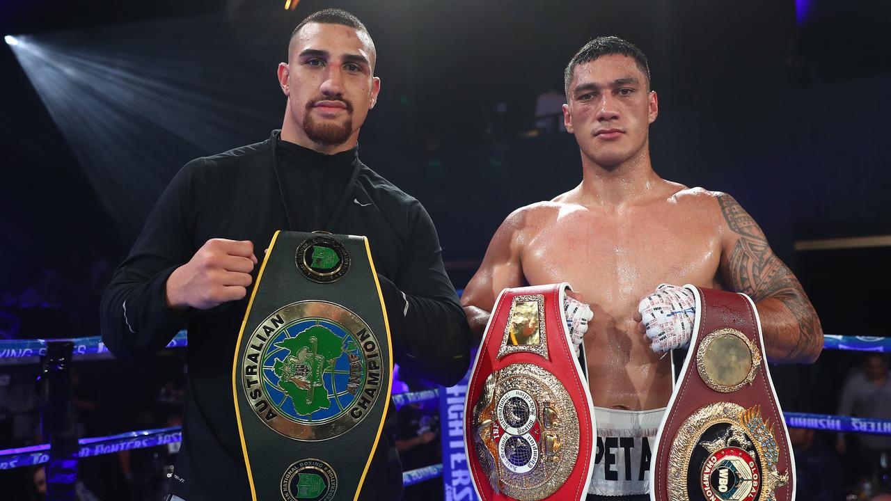 Justis Huni Wins Australian Heavyweight Title In Professional Debut As Jai Opetaia Wins 20th Fight In A Row Daily Telegraph