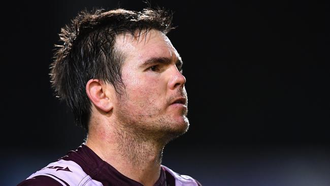 Jamie Lyon’s future with Manly is yet to be confirmed.