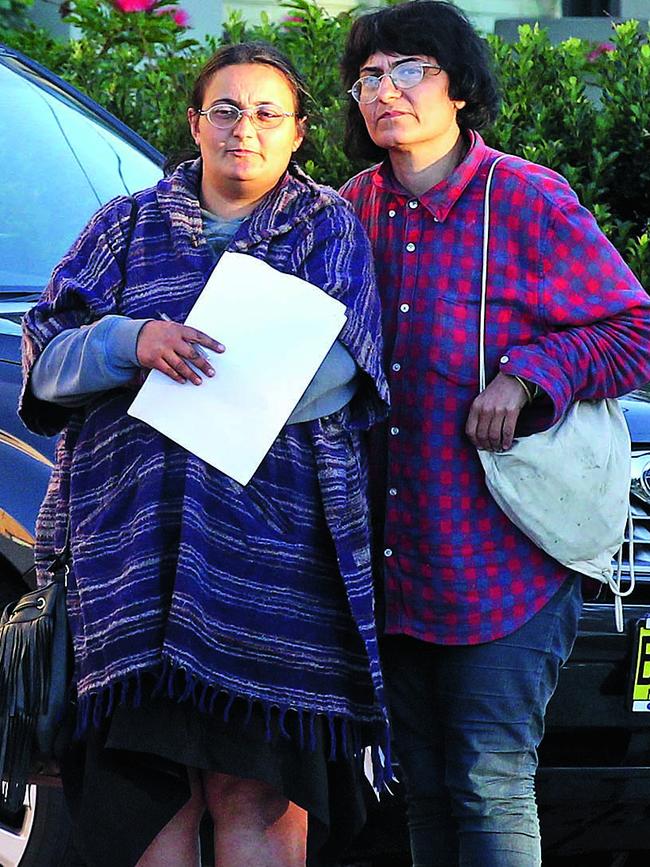 Sisters Elena and Liana Bobolas. Picture: Ross Schultz