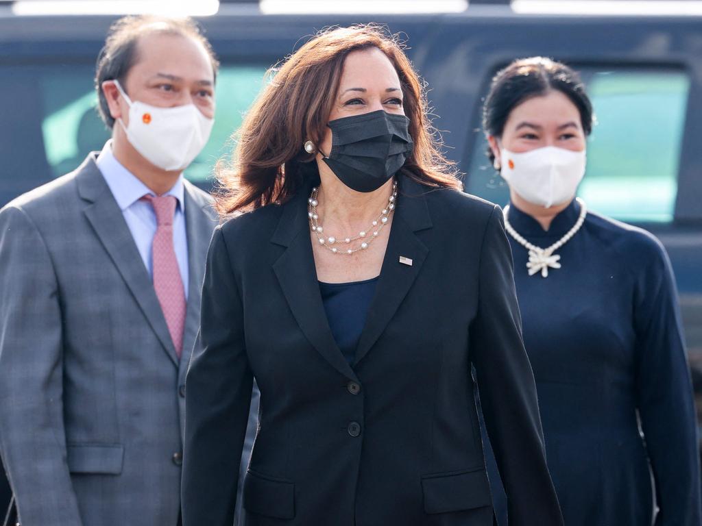 US Vice President Kamala Harris has visited Vietnam. Picture: Evelyn Hockstein/AFP