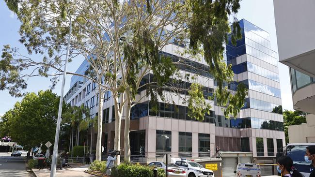 Bankstown police station. Picture: Richard Dobson