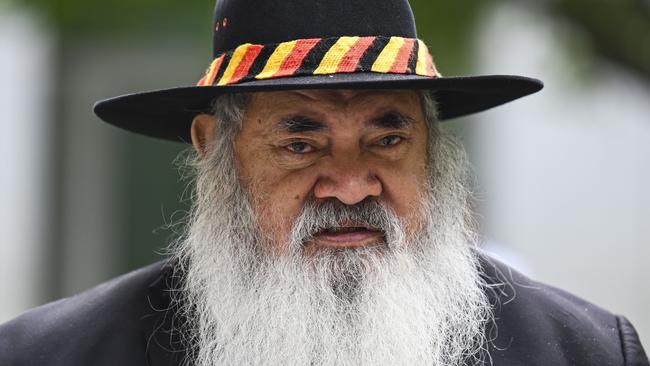 Senator Pat Dodson says ‘a voice means listening to local communities and local solutions’. Picture: Martin Ollman