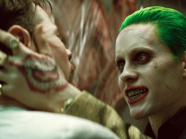 Jared Leto gives an uneven and underwhelming portrayal of The Joker in Suicide Squad. Picture: Warner Bros Pictures via AP