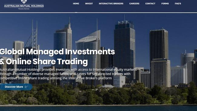 Sydney funds manager Australian Mutual Holdings, run by Gold Coast man Jeff Worboys, is in receivership. Its Trident Global fund had up to 400 investors and about $20m under management. Photo: Supplied