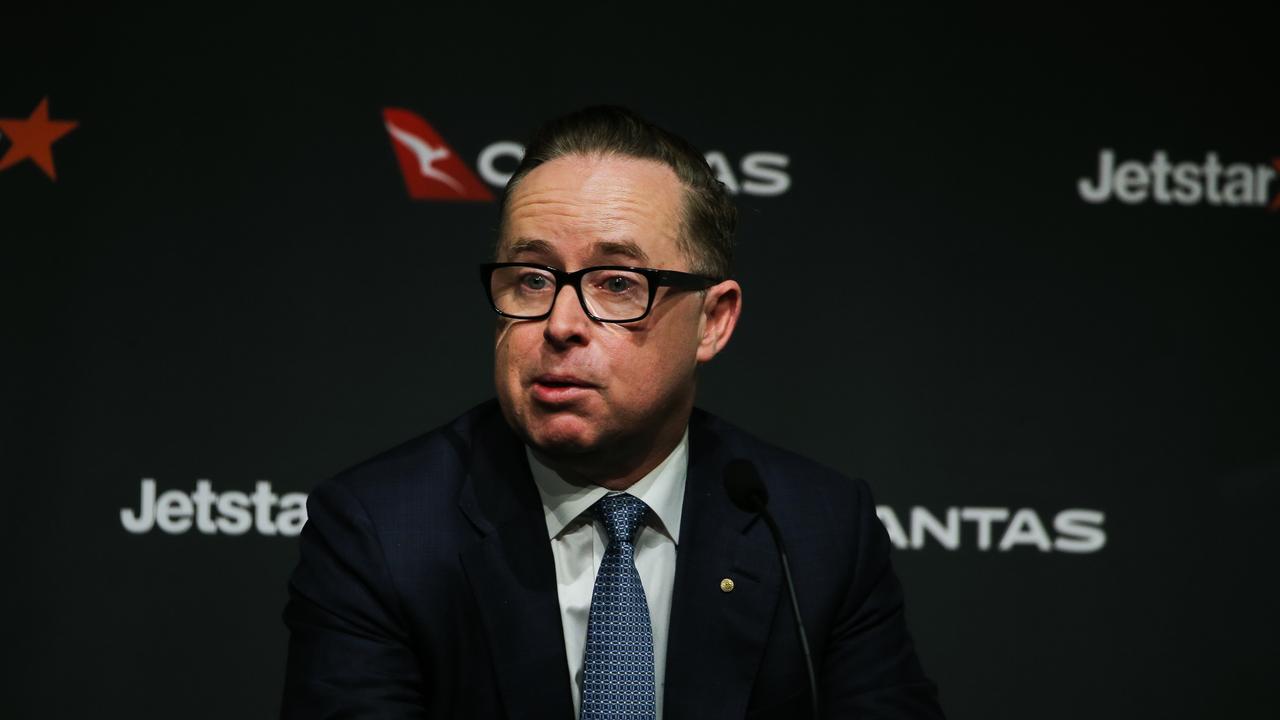 Qantas CEO Alan Joyce will step down after 15 years at the helm. Picture: NCA Newswire / Gaye Gerard