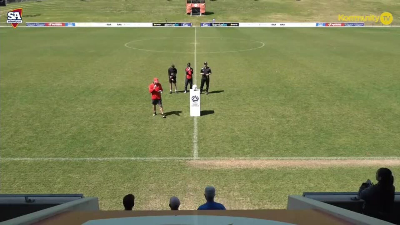 Replay:  Thomas More v Tatachilla (Boys div 2 final) - School Sport SA statewide boys and girls football finals