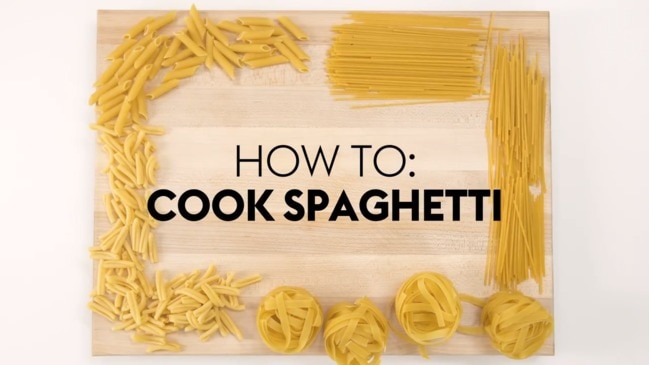 How to make spaghetti