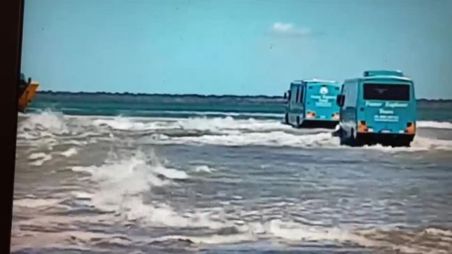 High tides wreak havoc along Cooloola Coastline