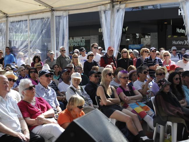 Loads of people attended the Manly Jazz festival in 2010. Picture: Annika Enderborg