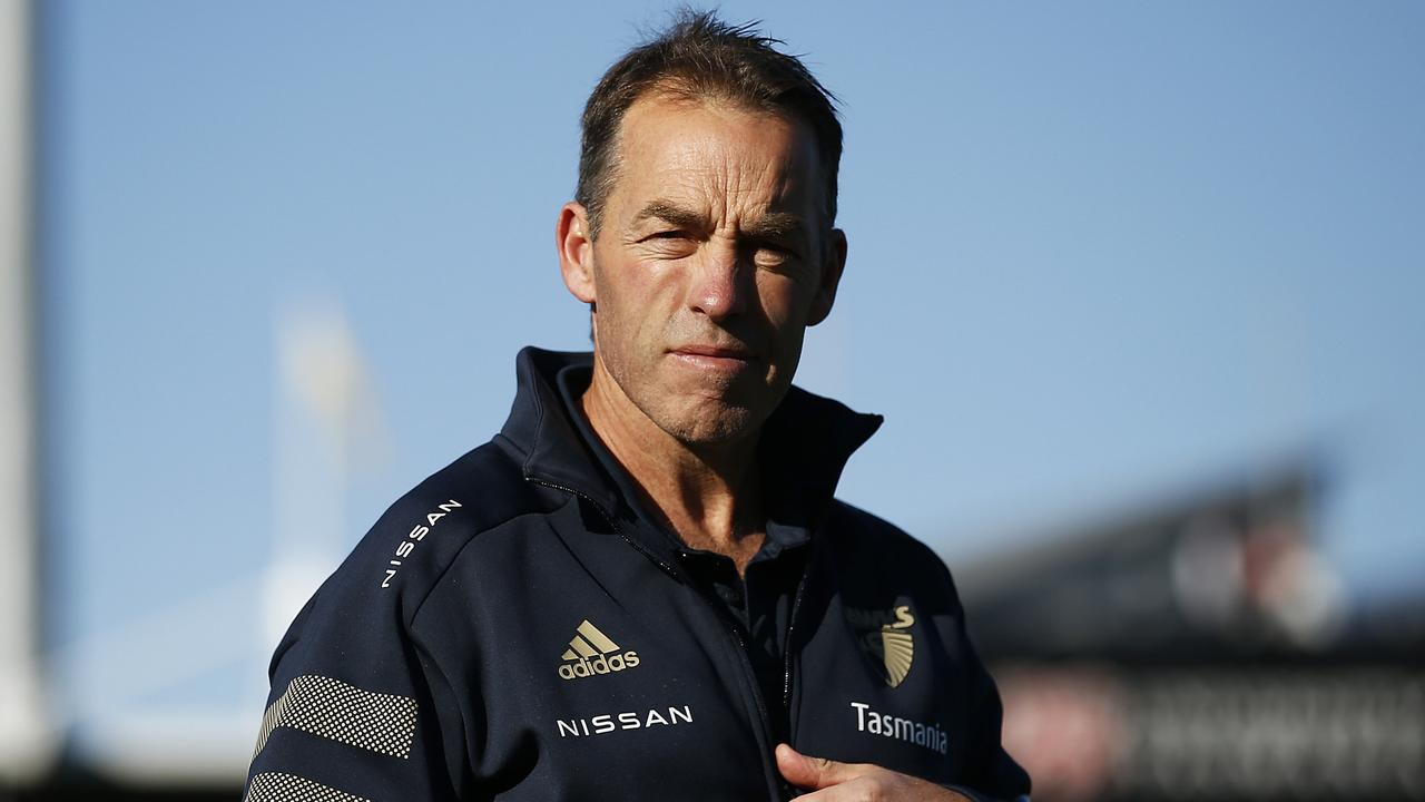 Alastair Clarkson will depart Hawthorn one year earlier than planned (Photo by Daniel Pockett/AFL Photos/via Getty Images)