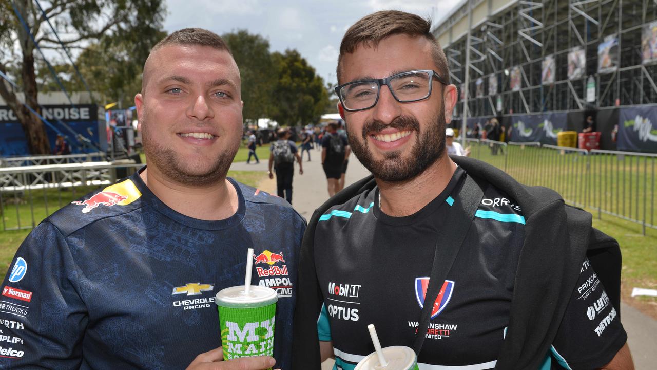 Fans at the Vailo Adelaide 500. Picture: Brenton Edwards