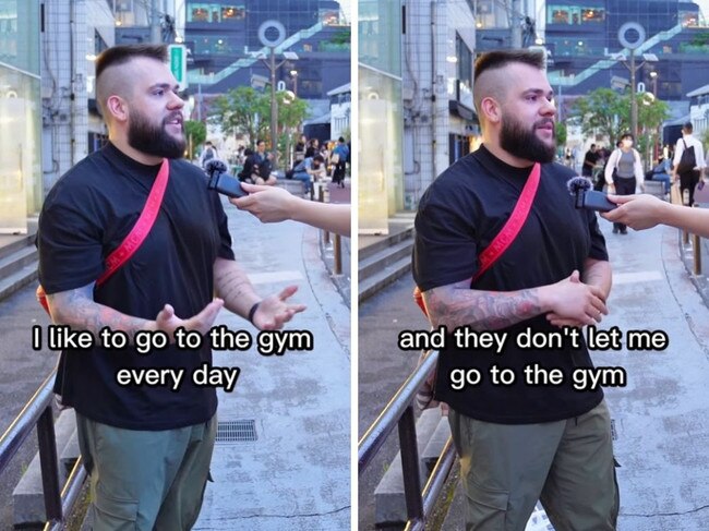 Tourist’s big lie to get into Japan gym