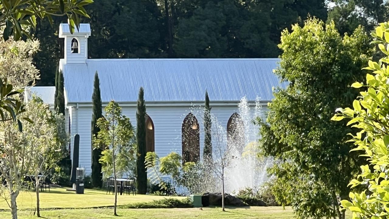 Under the minimum spend, couples have their choice of ceremony location, which includes the chapel. Picture: NewsWire/ Peter Barnes