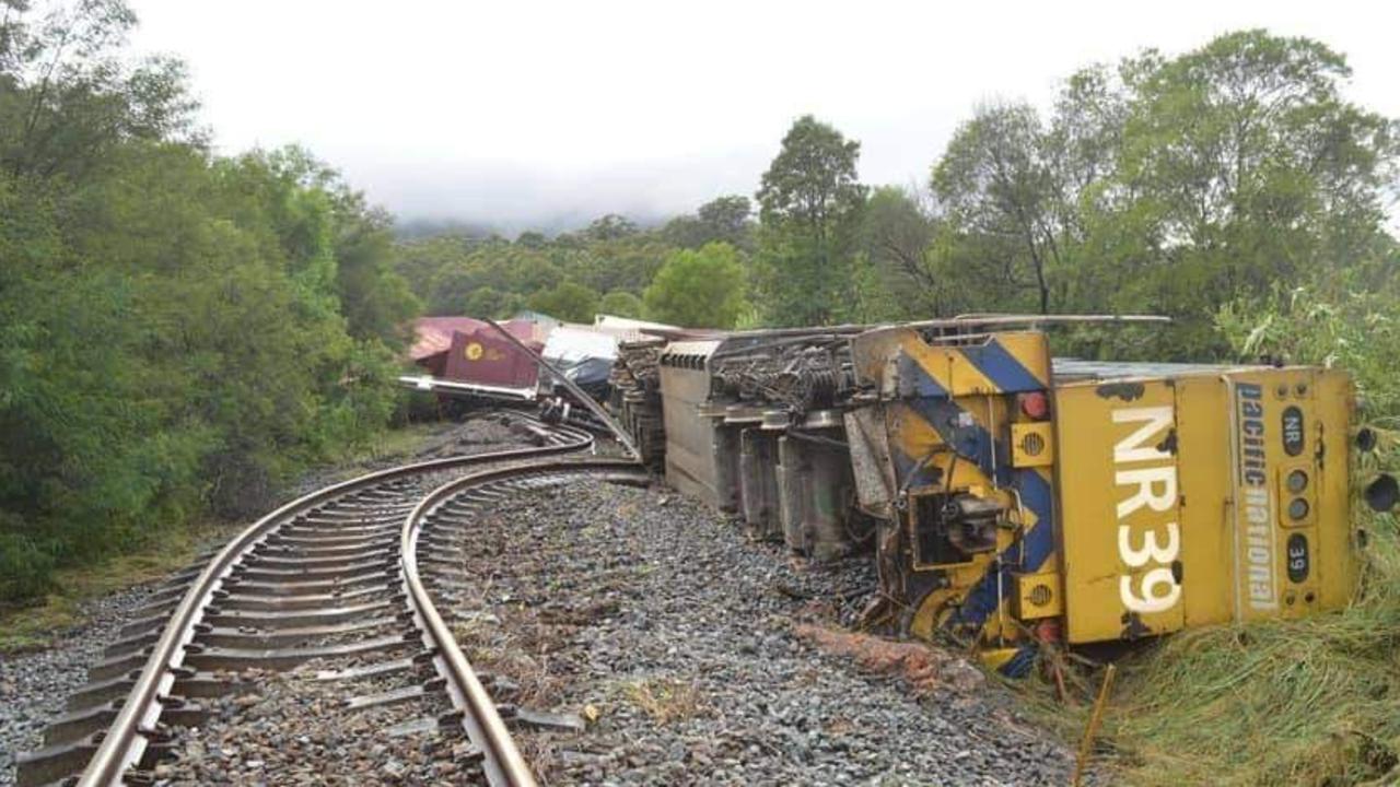 Nana Glen freight train crash sparks calls to halt Inland Rail | The