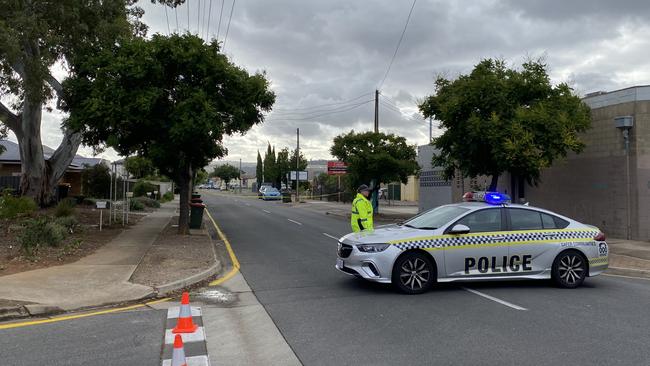 The 41-year-old was rushed to Flinders Medical Centre but died a short time later. Picture: Todd Lewis