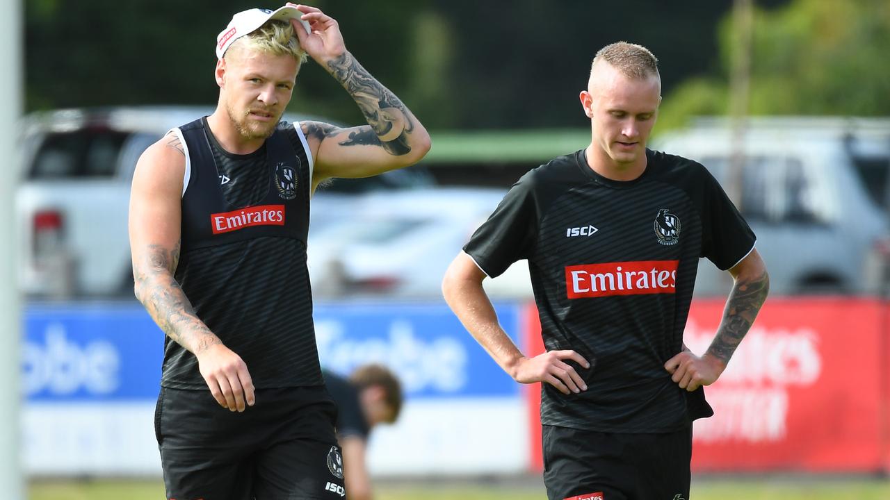 De Goey and Jaidyn Stephenson could play this weekend in the pre-season clash with Richmond. Picture: AAP