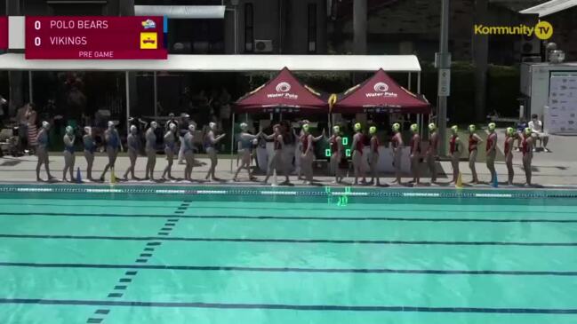 Replay: Polo Bears v Vikings (Womens)—Water Polo Queensland Premier League Week 2